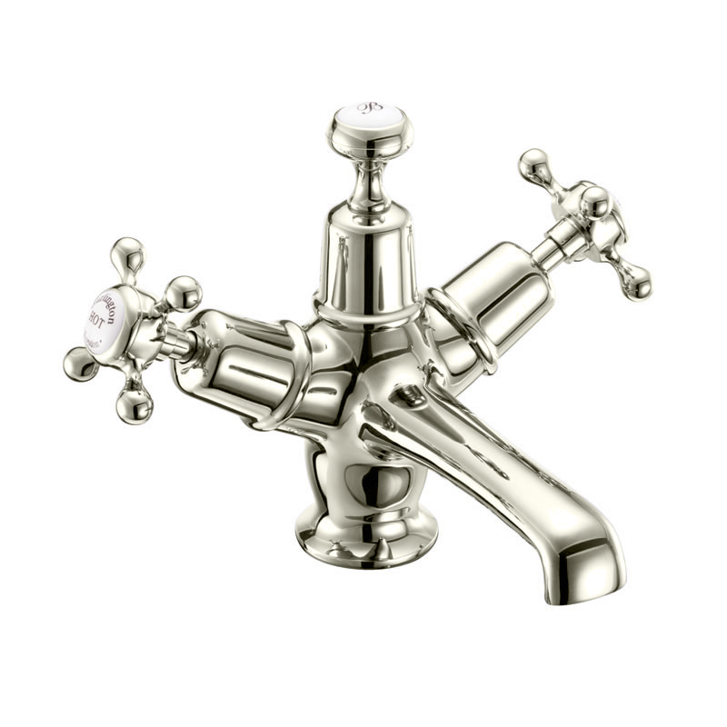 Claremont basin mixer with click-clack waste
